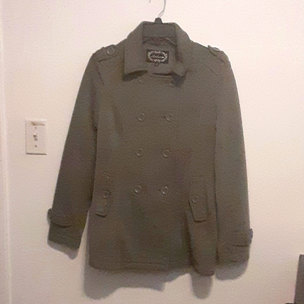 Gray coat